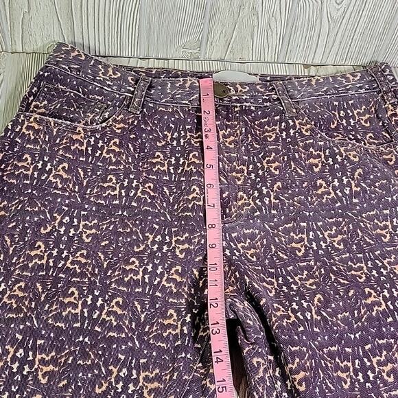 One Teaspoon Azteca Leopard Tapered Denim Jeans Womens Size 29 NWT - Picture 11 of 12